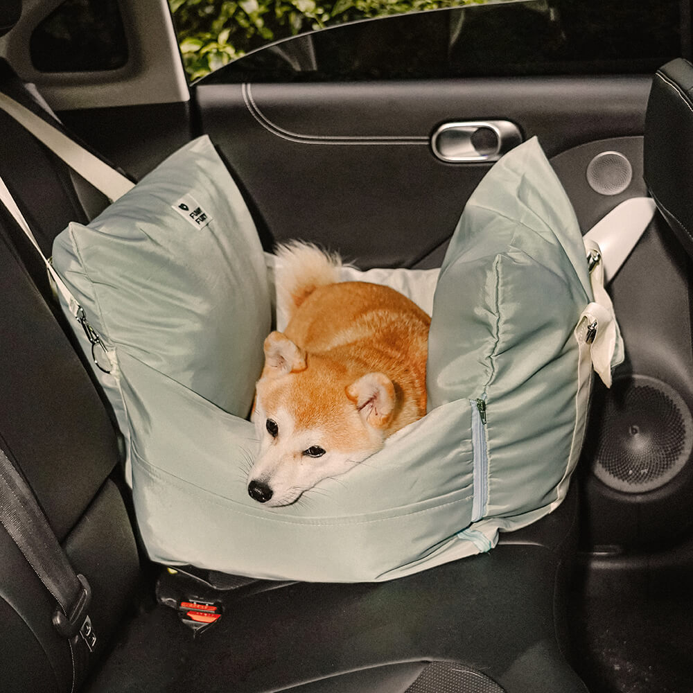 Waterproof Dog Car Seat Bed - First Class - FUNNYFUZZY