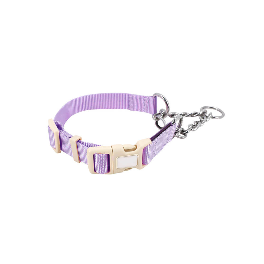 Collier de dressage pour chien Martingale anti-traction Chain Reaction