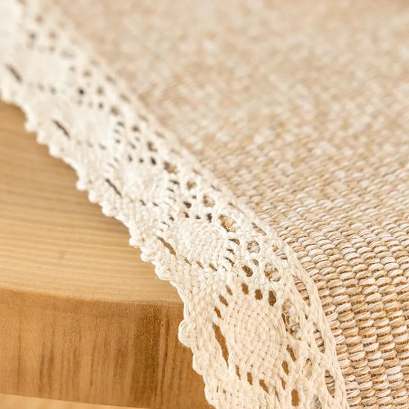 Hand-woven Cotton Linen Non-slip Sofa Cover for All Seasons