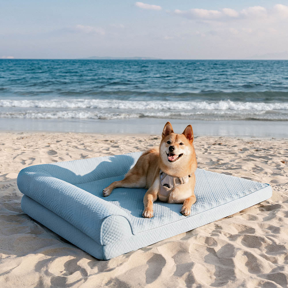 Large Cooling Breathable Non-Slip Orthopedic Dog Bed