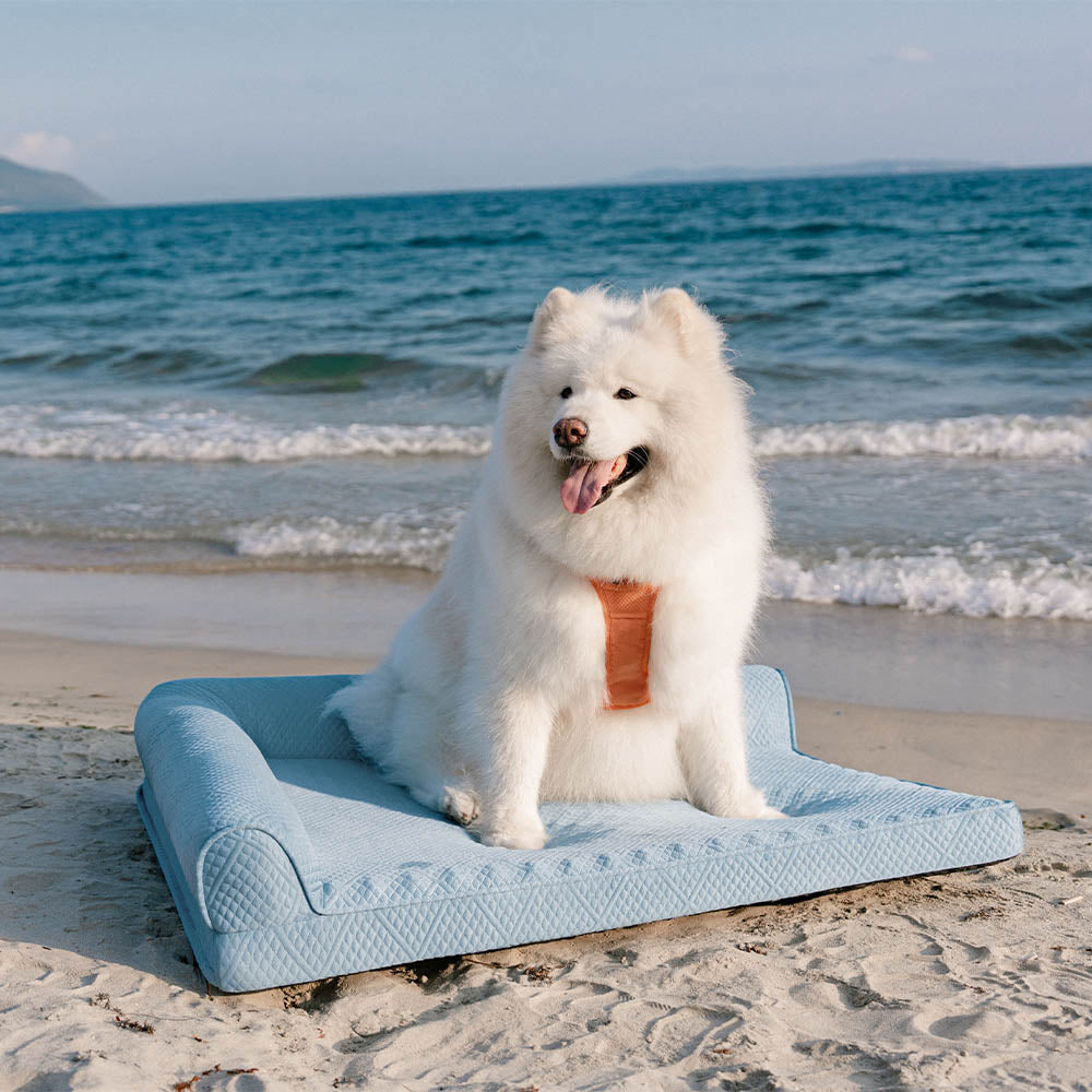 Large Cooling Breathable Non-Slip Orthopedic Dog Bed