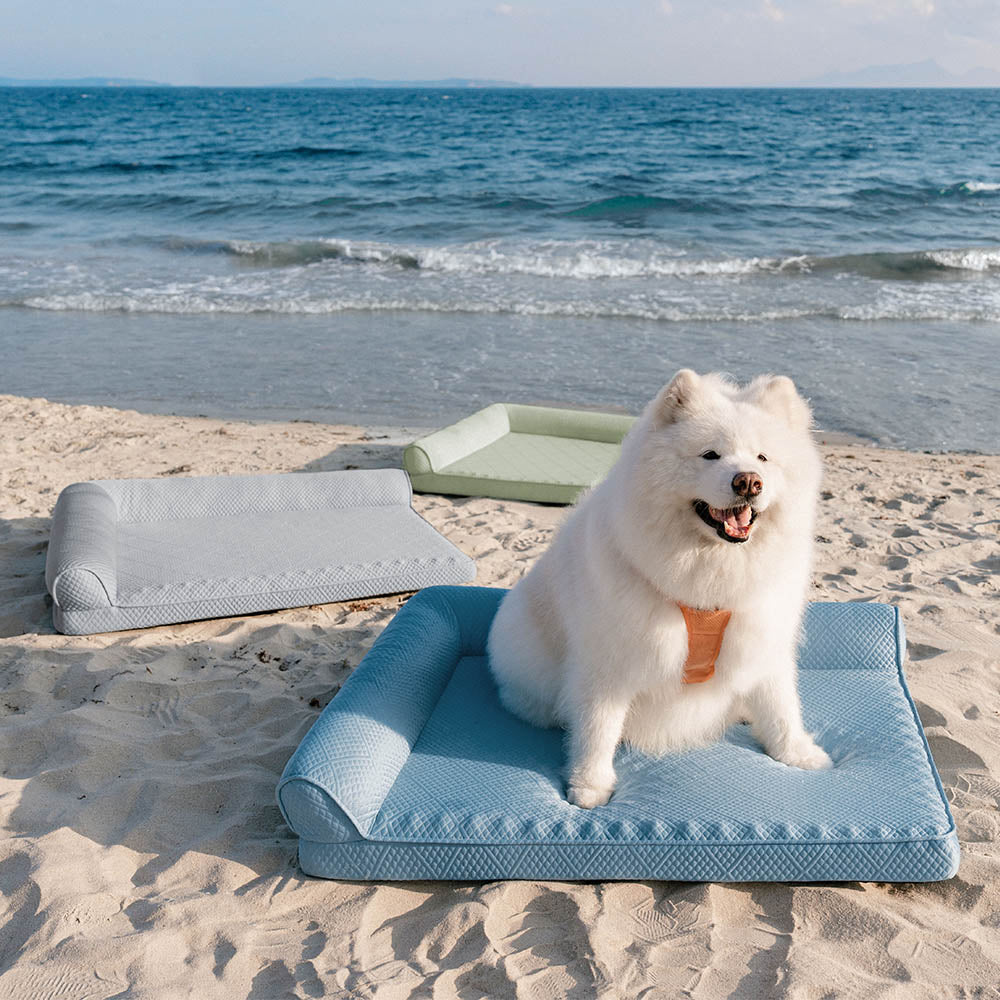 Large Cooling Breathable Non-Slip Orthopedic Dog Bed