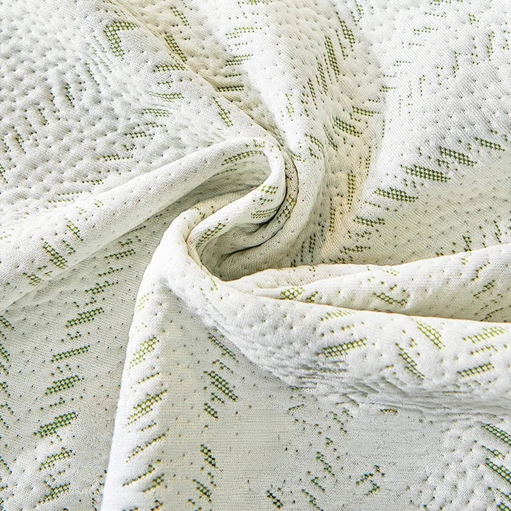 Leaf Pattern Cooling Ice Silk Sofa Protection Large Blanket Sofa Cover