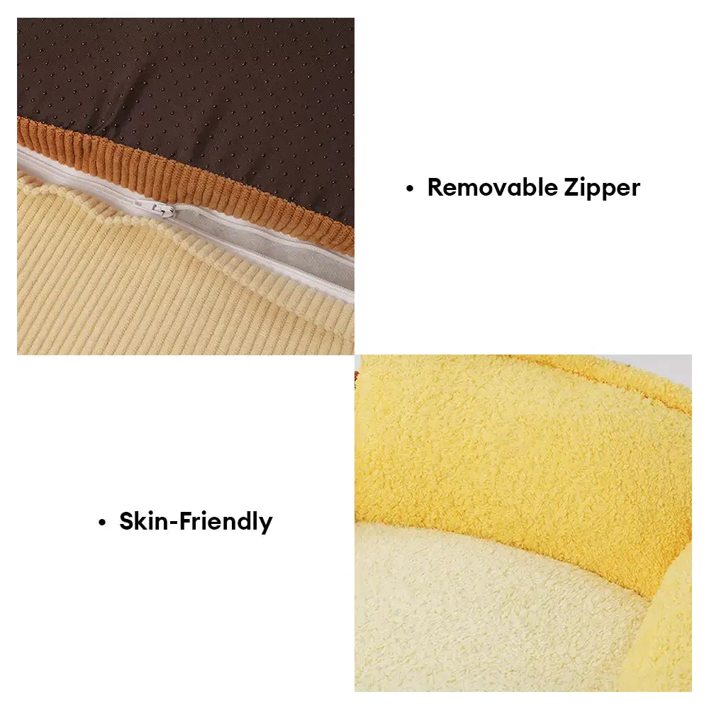 Multifunctional Full Neck Support Deep Sleeping Dog Sofa Bed