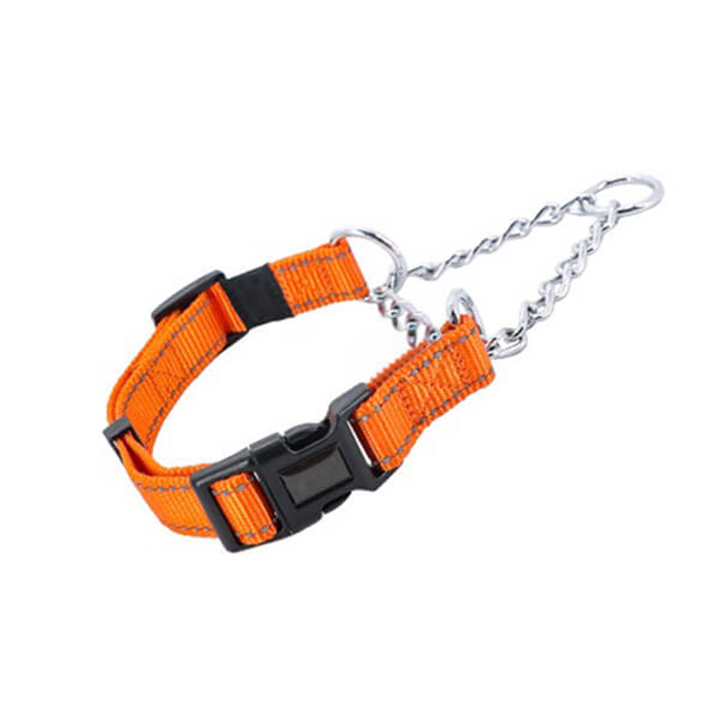 Collier et laisse pour chien anti-traction réfléchissants multifonctionnels