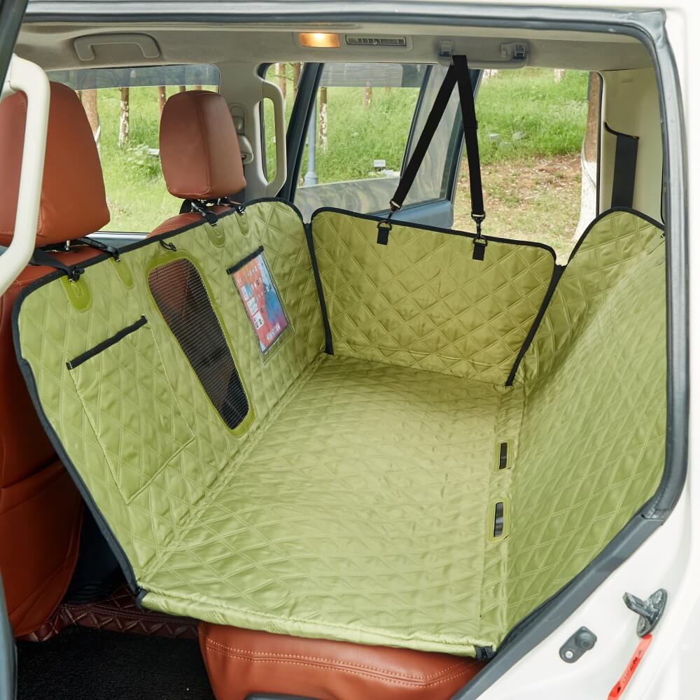 Housse de siège de voiture pour chien, imperméable, résistante à la saleté et aux rayures, voyage pour animaux de compagnie