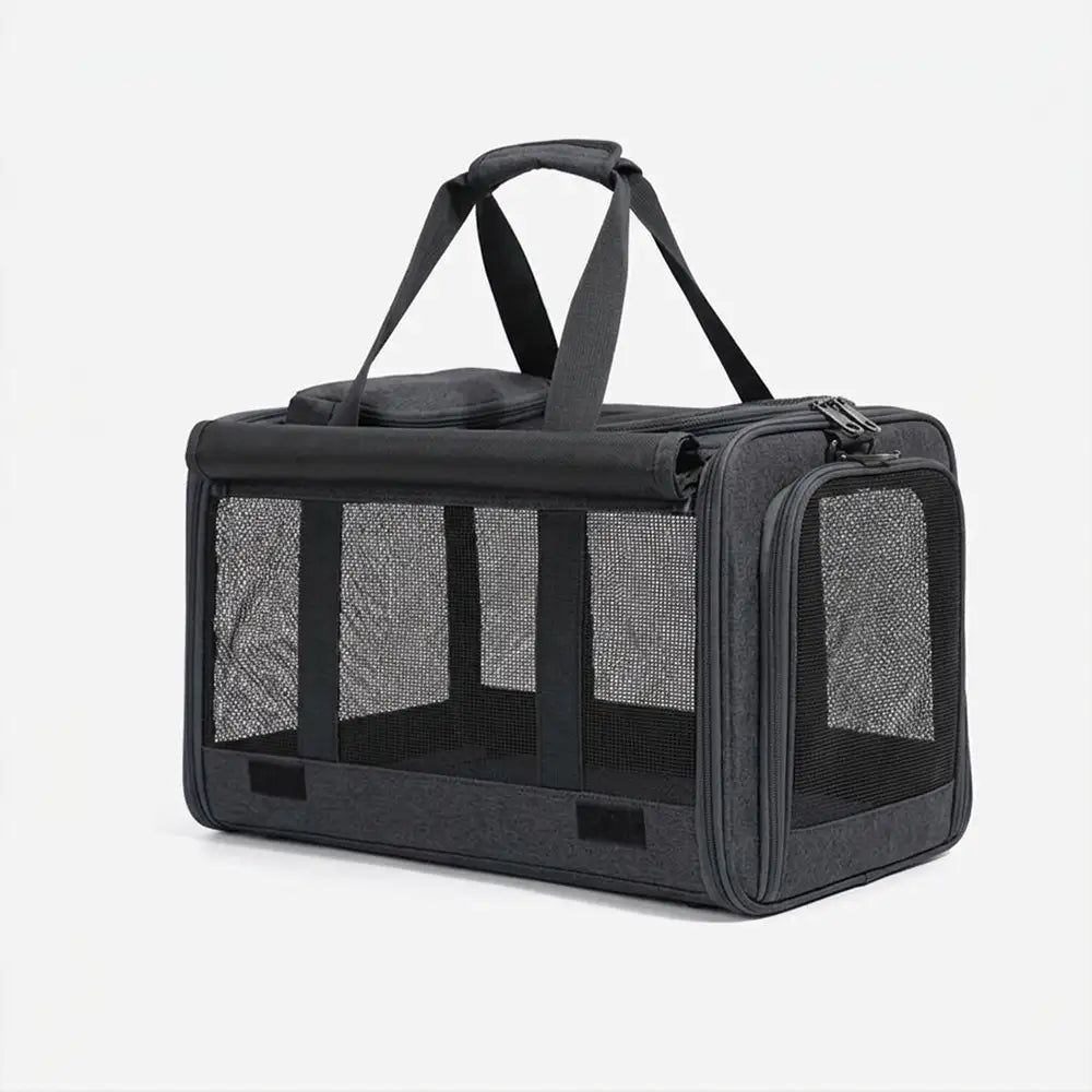 Airline Approved Portable Breathable Large-Capacity Expandable Multi-Functional Cat Carrier Bag