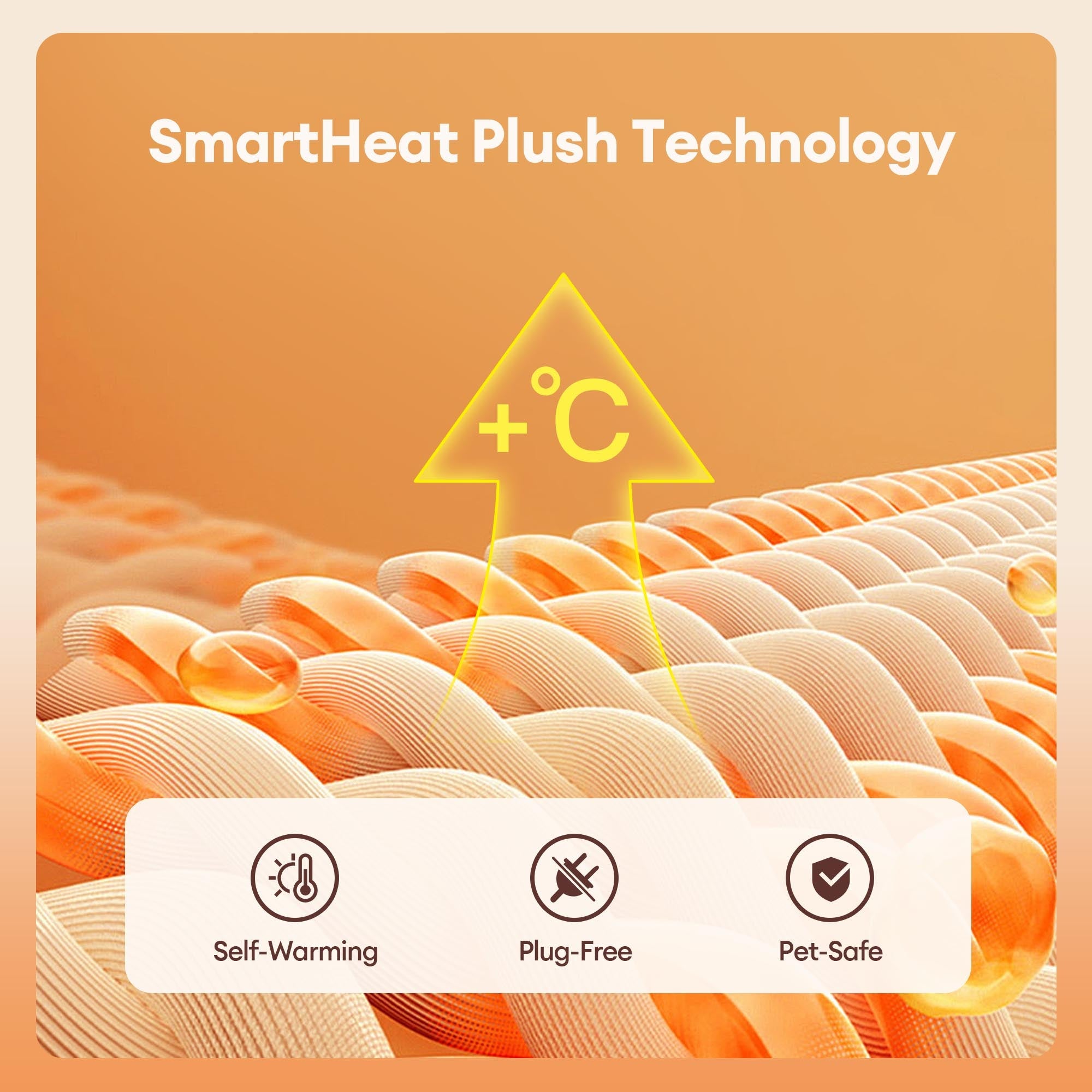 Fluffy Cake-Shaped Detachable Plush Orthopedic Pet Bed – DreamBake