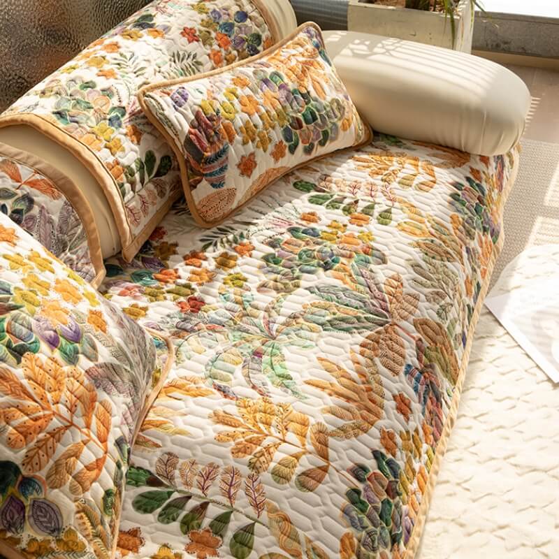Tropical Rainforest Sofa Anti-Scratch Protective Mat Sofa Cover