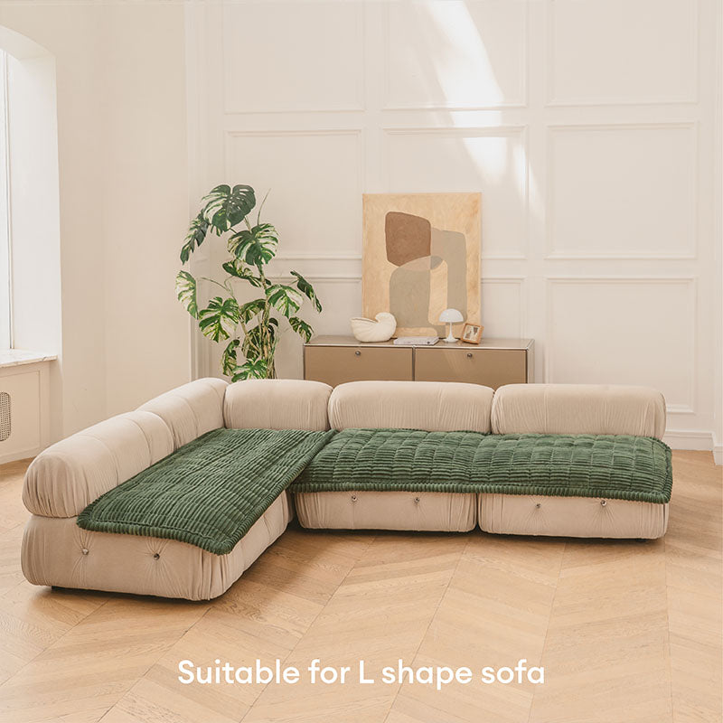 Lazy Soft Flannel Breathable Pet Mat Non-slip Sofa Covers