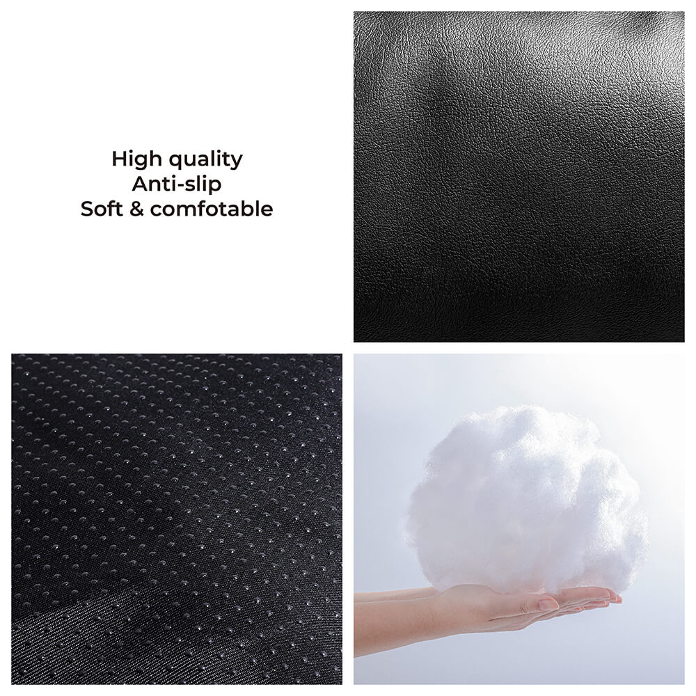 Full Leather Dog Pet Car Seat Bed - Fort - FUNNYFUZZY