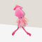 Pink Squid Squeaky Plush Dog Toy - FUNNYFUZZY