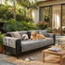Simple Modern Jacquard High-Weight Non-Slip Chenille Outdoor Sofa Cover