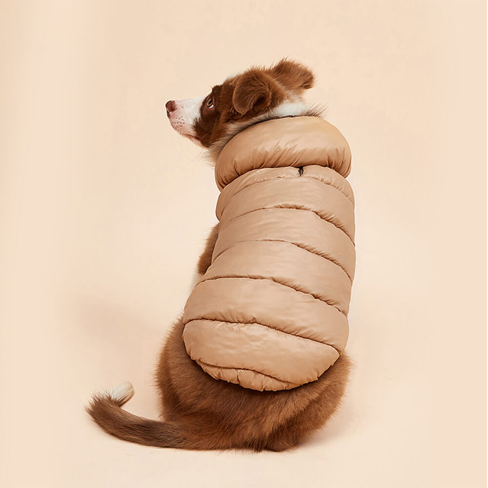 Lightweight Warm Down Reversible Dog Vest Clothes