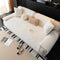 All Season Nordic Style Carved Plush Decorative Non-Slip Outdoor Sofa Cover
