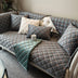 Luxury Quilted Velvet Non-Slip Sofa Cover