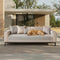 Breathable Woven Cotton Linen Non-Slip Outdoor Sofa Cover