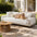 All Season Nordic Style Carved Plush Decorative Non-Slip Outdoor Sofa Cover