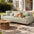 All Season Nordic Style Carved Plush Decorative Non-Slip Outdoor Sofa Cover