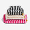Trendy Striped Faux Lambswool Double Layer Dog & Cat Sofa Bed - Outdoor