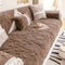 Branch Jacquard Elegant Decorative Plush Non-Slip Sofa Cover