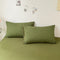 Premium Waffle Weave Breathable Cotton Bed Sheet Set