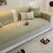 Chenille Jacquard Wide Edge Design Scratch-Resistant Sofa Cover