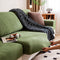 Modern Leaf Jacquard Water-Repellent Anti-Scratch Stretch Full Wrap Outdoor Sofa Cover