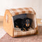 Lit orthopédique pour chien Classical Plaid House - Retraite chaleureuse