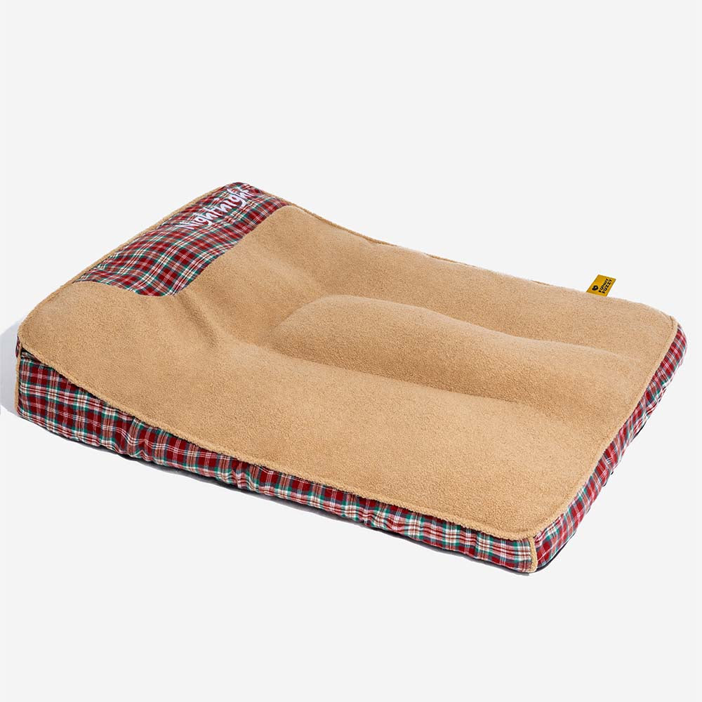 Extra Large Washable Teddy Fluffy Orthopedic Rectangle Dog Bed - Night-night