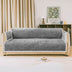 All-Season Anti-Slip Striped Pet Rug Furniture Protector with Armrest Outdoor Sofa Cover - Keep Still