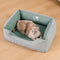 Washable Non-Slip Bolster Cat Bed - Cloudy Dream