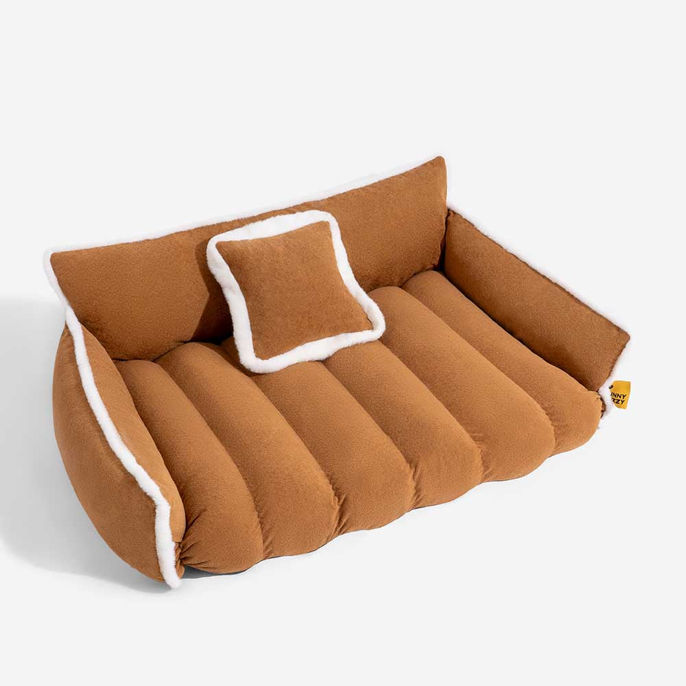 Fluffy Supportive Dog Sofa Bed - Cozy Space