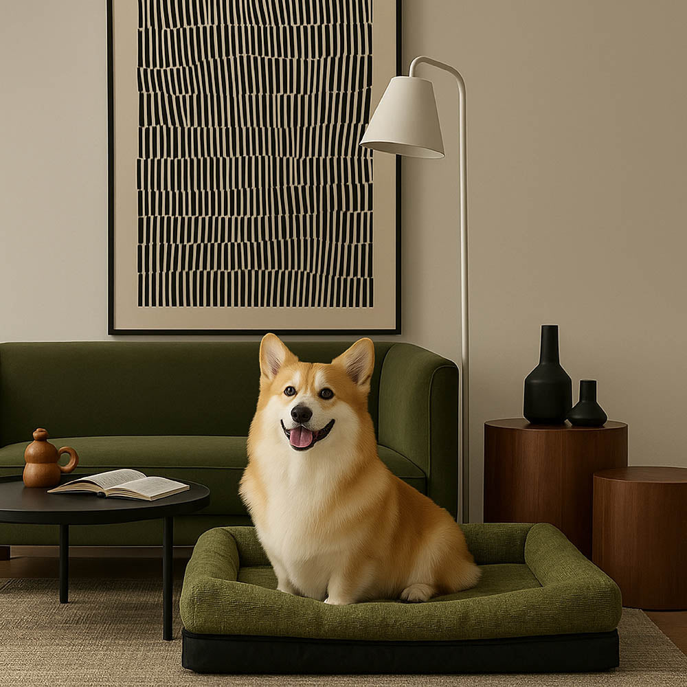 Spacious Cozy Durable Orthopedic Washable Dog & Cat Bed