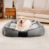 Vintage Large Cozy Calming Sofa Dog Bed