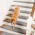 New Zealand Wool Blend Stair Protectors Tape Free Washable Carpet Stair Treads