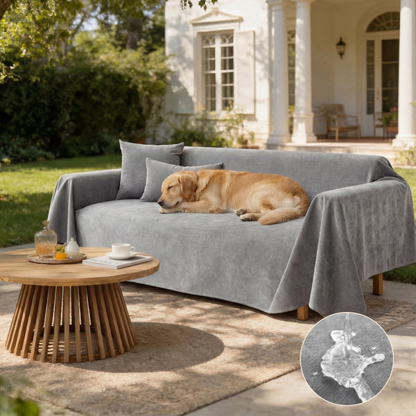 Soft and Waterproof Scratch-Resistant Non-Linting Throw Outdoor Sofa Cover