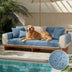 Waterproof Antimicrobial Simple Chenille Fabric Anti-scratch Outdoor Sofa Cover