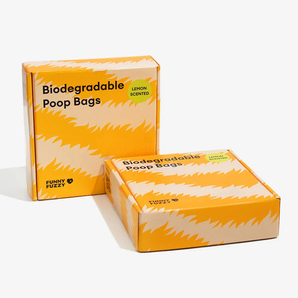 Lemon Scented Durable Recycled Poop Bags - Fresh Up