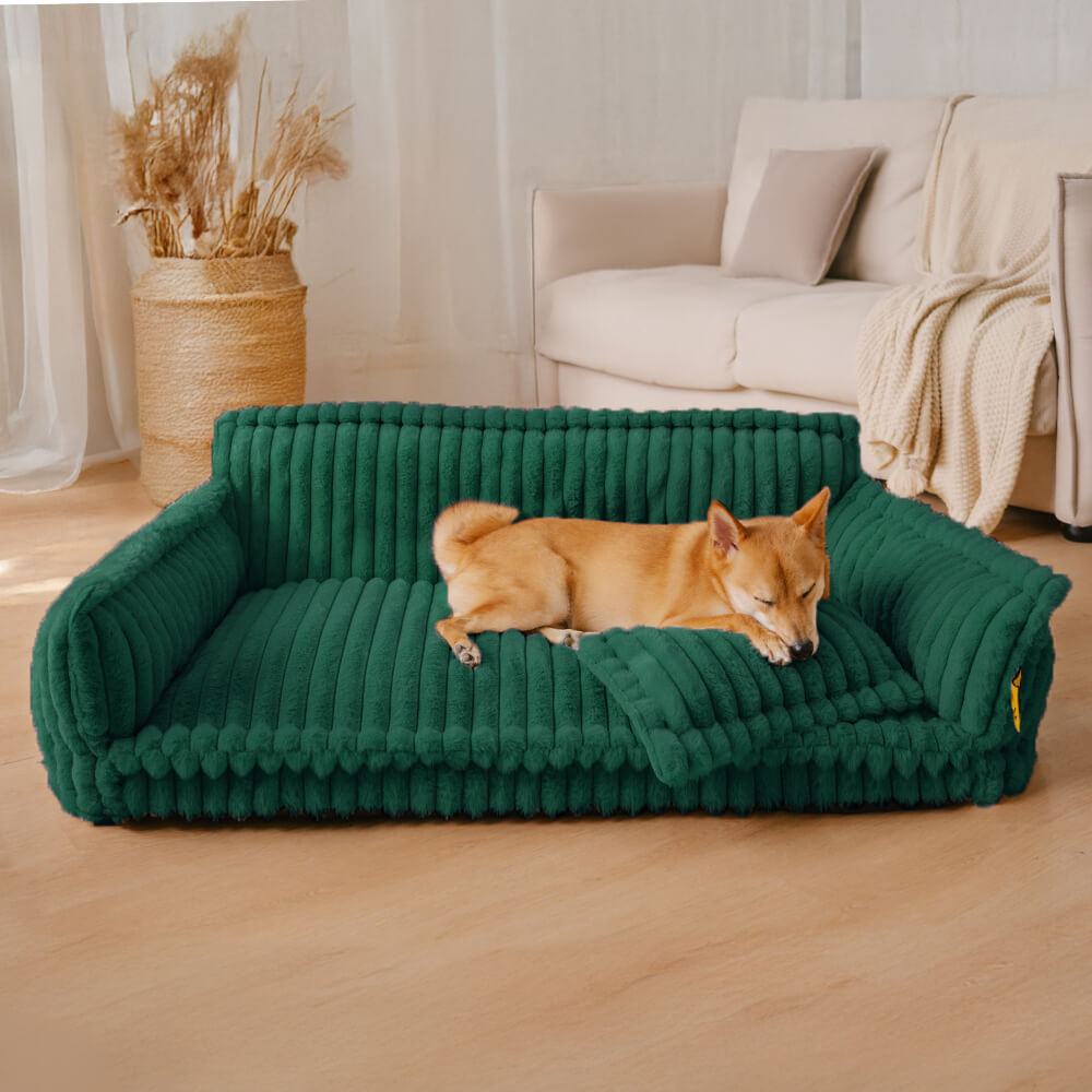 Large Washable Fluffy Orthopedic Soft Dog Pillow Dog Sofa Beds-Snoozy Dream