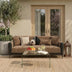 Simple Modern Jacquard High-Weight Non-Slip Chenille Outdoor Sofa Cover