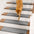 Anti-scratch Faux Sisal Stair Protectors Tape Free Washable Carpet Stair Treads