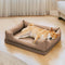 Nordic Style Waterproof Anti-Scratch Washable Dog Sofa Bed with Pillow
