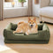 Nordic Style Waterproof Anti-Scratch Washable Dog Sofa Bed with Pillow