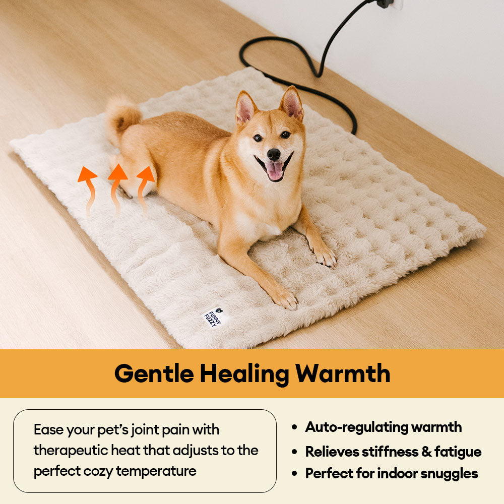 Cozy Plush Warm Washable and Portable Pet Mat - ThermoPad