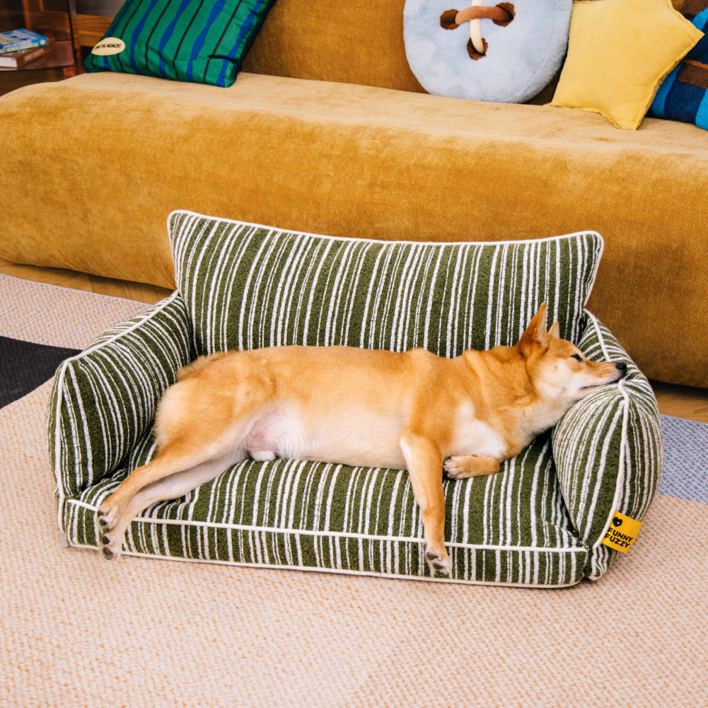 Orthopedic All-season Dog Sofa Bed - Funnyfuzzy SnugNest
