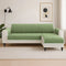 All-Season Anti-Slip Striped Pet Rug Furniture Protector with Armrest Outdoor Sofa Cover - Keep Still