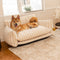 Trendy Striped Faux Lambswool Double Layer Dog & Cat Sofa Bed - Outdoor