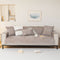 All-Season Modern Tweed Woven Chenille Anti-Slip Outdoor Sofa Cover