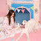 Cozy Orthopedic Kids Indoor Play Castle Bed Dog Tent Bed - Fairytale Dreamland